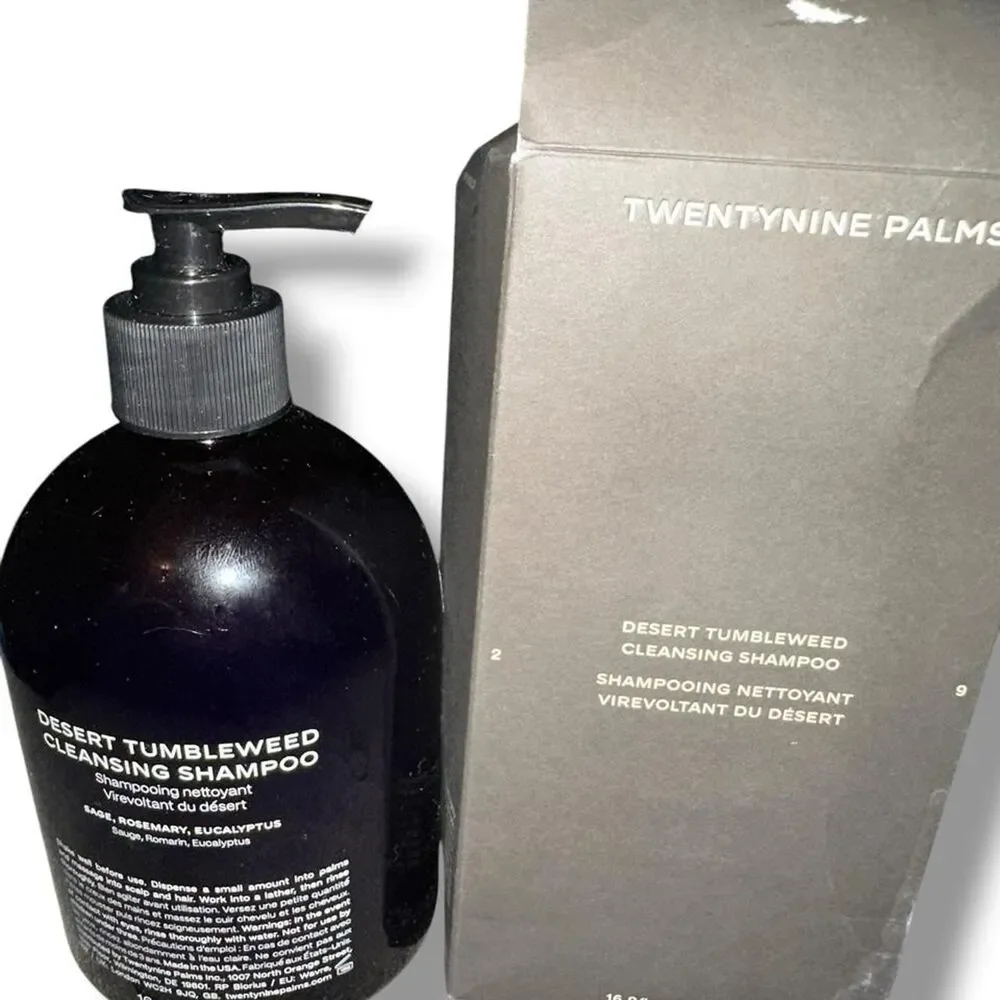 Desert Tumbleweed Cleansing Shampoo by TWENTYNINE PALMS 500ml